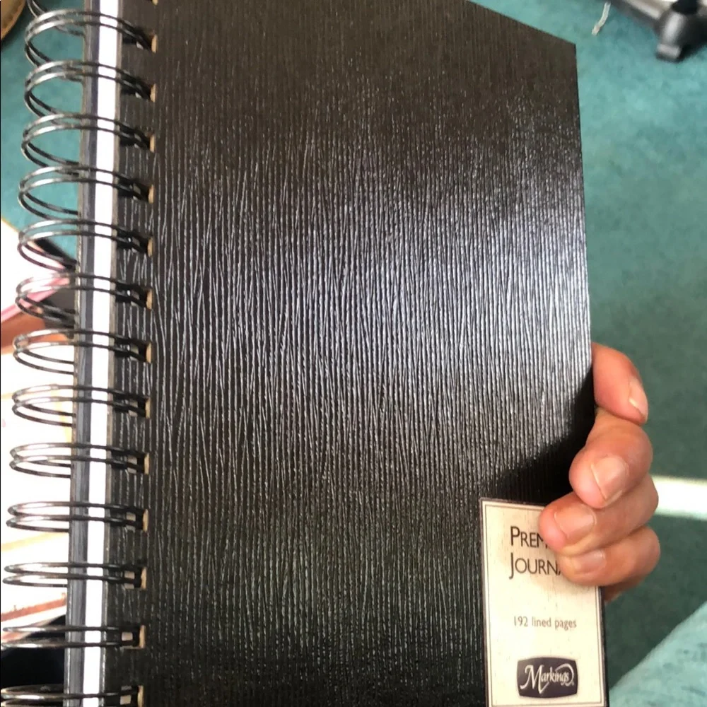 Premium Spiral Journal - black